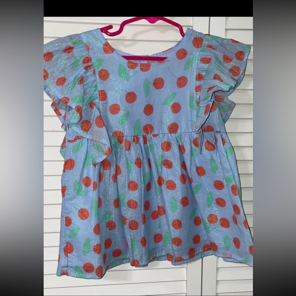 Girls Cat & Jack Blouse Size 5T